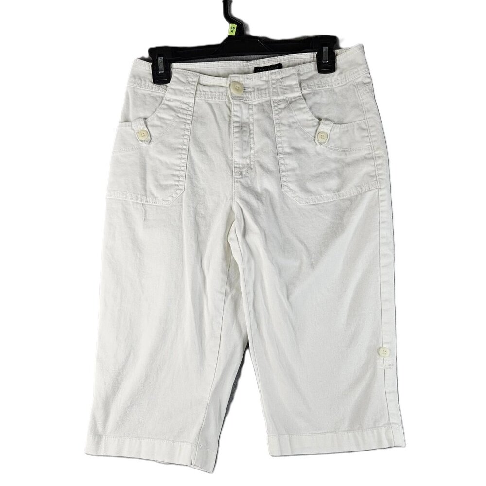 White Cropped Pants/Shorts Size 4P